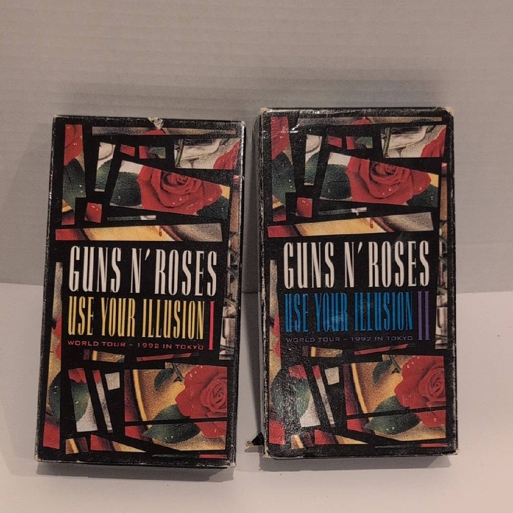 Guns N' Roses Use Your Illusion I & II Video Set